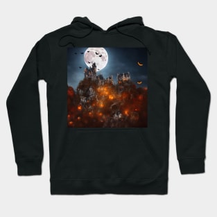 Giger Castle Halloween Art Hoodie